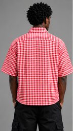 Retro Check Boxy Shirt