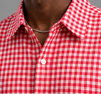 Retro Check Boxy Shirt