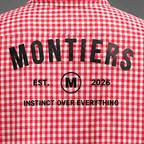 Montiers Red Check Oxford Shirt