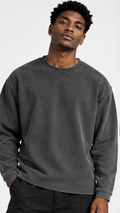 Acidwash waffle oversized full sleeve tshirt