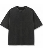 Vintage Fade Wash Oversized T-shirt Front Design